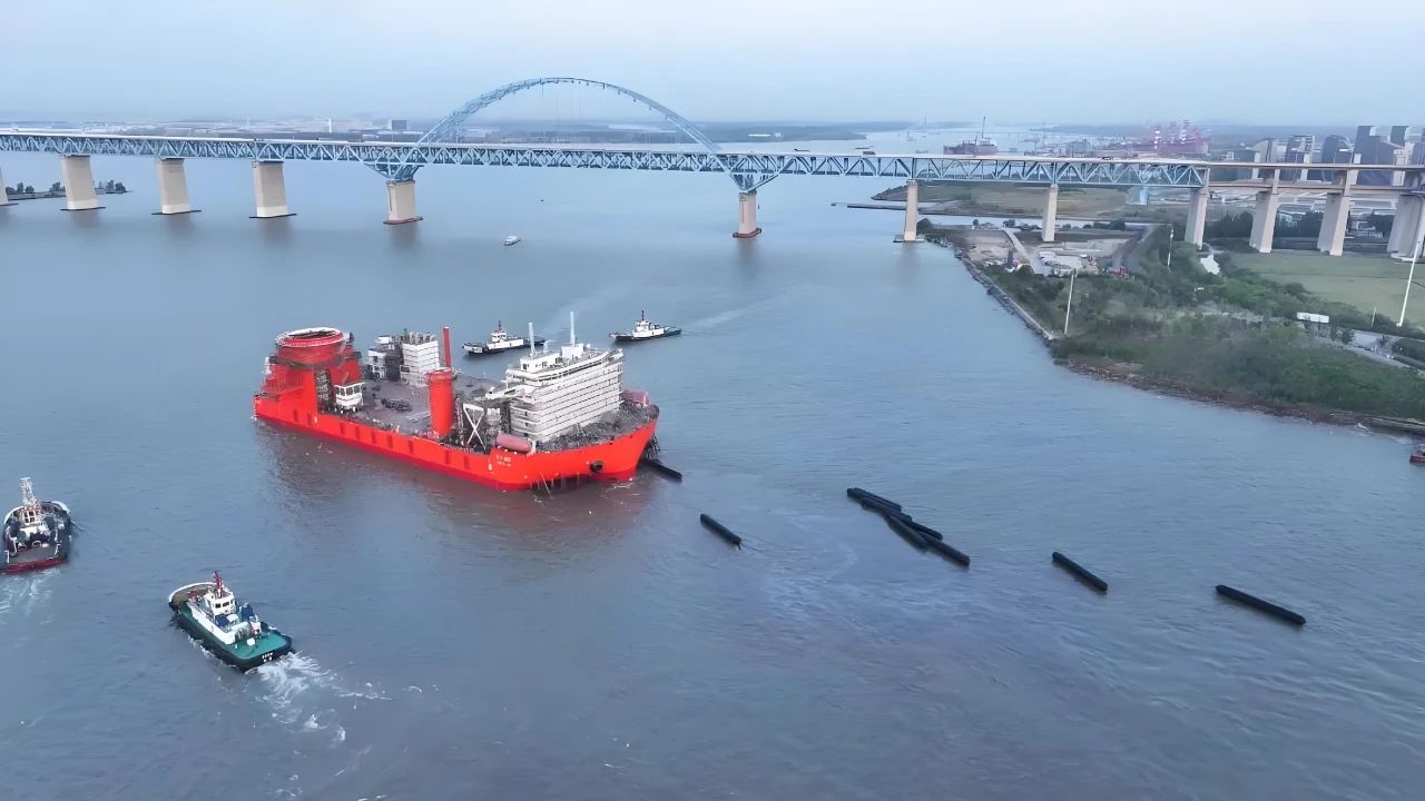 全球最大！國瑞科技助力“正力3500”海上風(fēng)電安裝平臺下水！